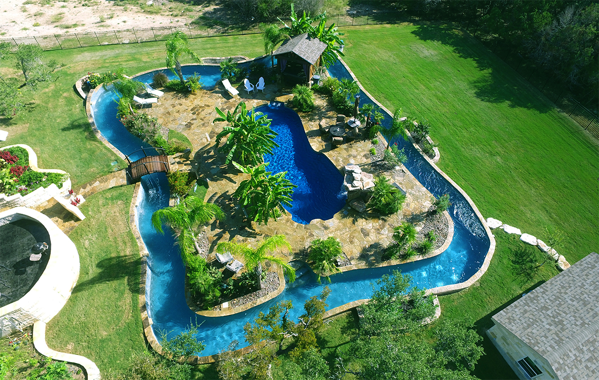 Backyard lazy river cost