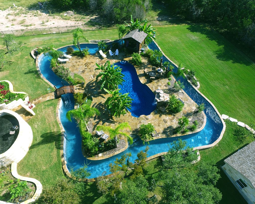 cost of fiberglass lazy river