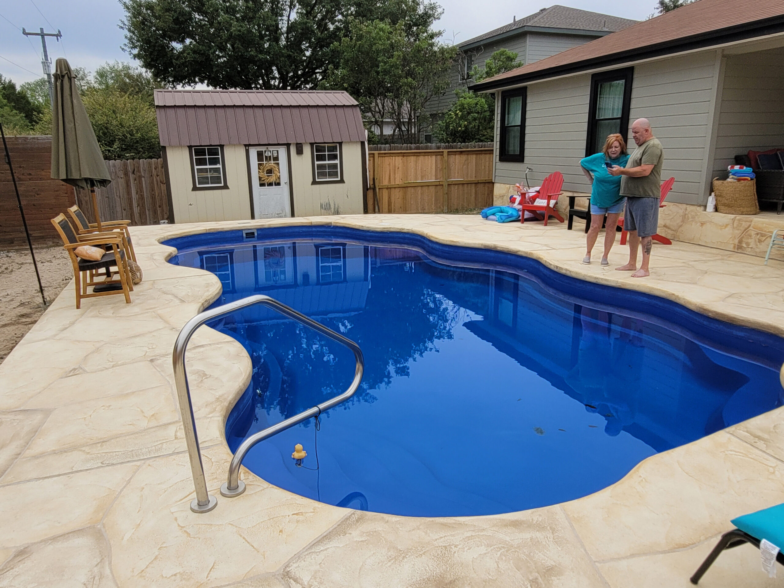 Beaumont Inground Fiberglass Swimming Pools Lonestar Texas