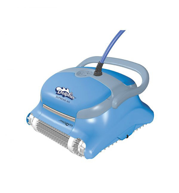Dolphin Supreme M3 Automatic Pool Cleaner of Fiberglass Pools Fair Oaks Ranch distributed by Lonestar Manufacturing New Braunfels Texas
