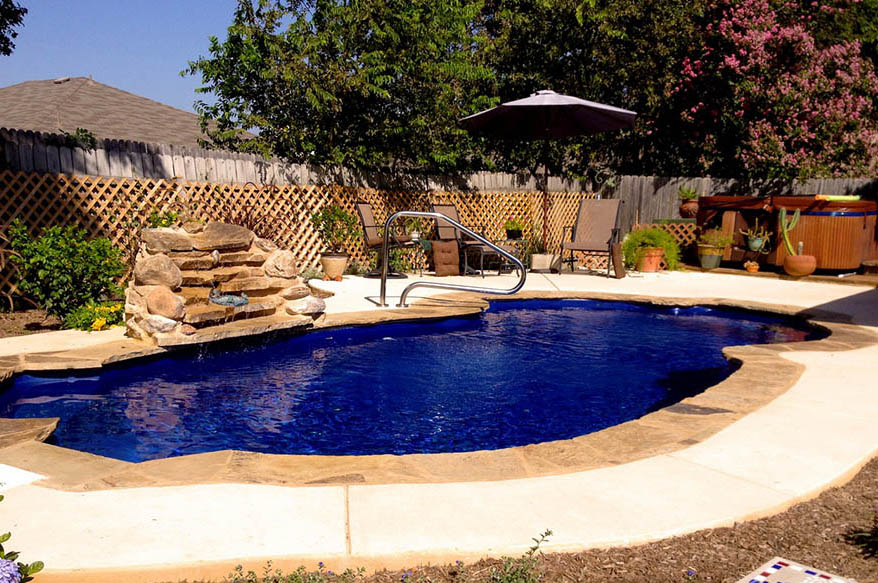 Lonestar Fiberglass Pools Terrell Hills Texas your manufacturer for completing your private backyard Oasis staycation vacation
