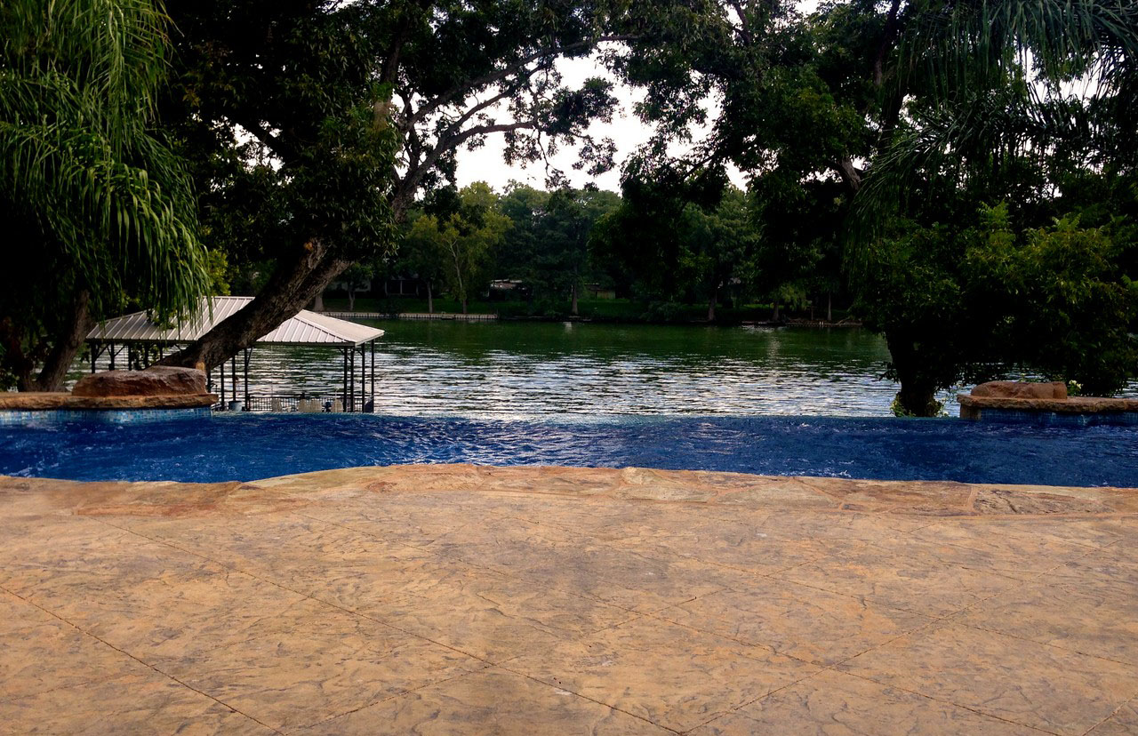 Lonestar Inground Fiberglass Pools Lubbock Texas for a private backyard oasis and staycation without the hassle of packing to leaving town