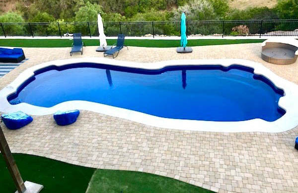 Fiberglass Pools Abbeville Louisiana by Lonestar Components for a private backyard oasis and staycation without the hassle packing for it.