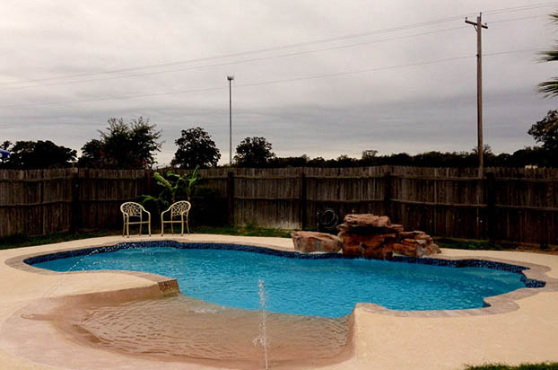 Fiberglass Swimming Pools Amarillo Texas Lonestar Pool for a private backyard oasis and staycation without the hassle packing for it.