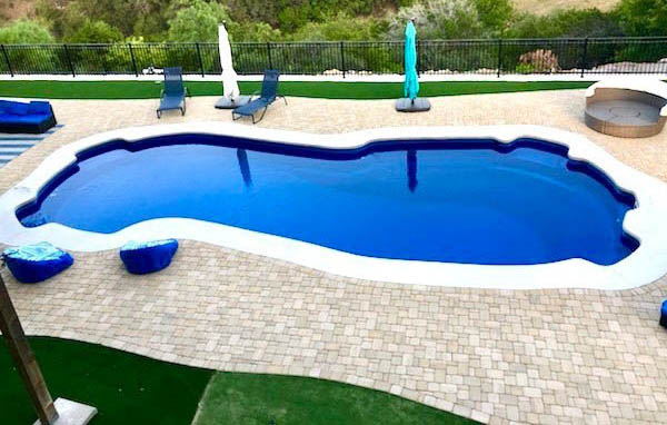 Fiberglass Swimming Pools Jennings Louisiana Lonestar Components Pool, for a private backyard oasis and staycation without the hassle