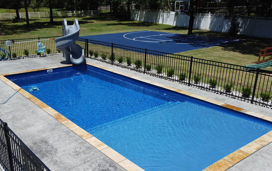 Fiberglass Swimming Pools Irving Texas Lonestar Pool for a private backyard oasis and staycation without the hassle packing for it.