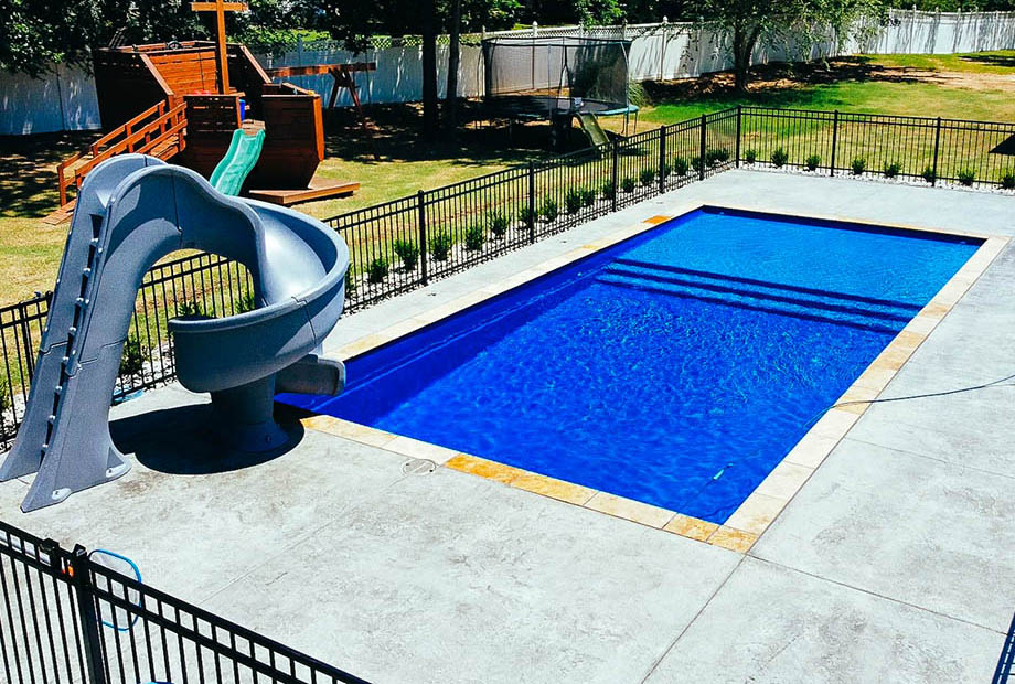 Inground Fiberglass Pools Gonzales Louisiana for a Private Backyard Oasis for the perfect way to create a non-Airbnb Staycation location