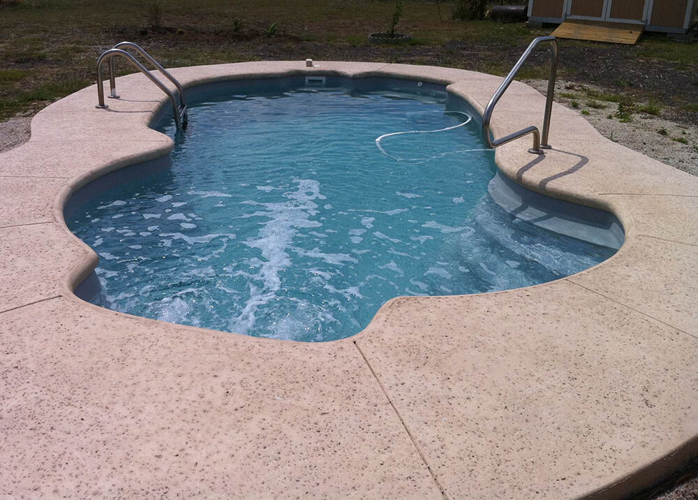 Inground Fiberglass Pools Arcadia Oklahoma Lonestar Manufacturing for a private backyard oasis and staycation without the hassle of packing