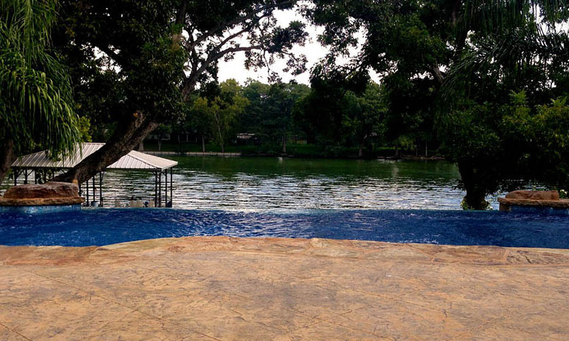 Inground Fiberglass Pools Garland Texas for a private backyard oasis and staycation without the hassle packing for it.