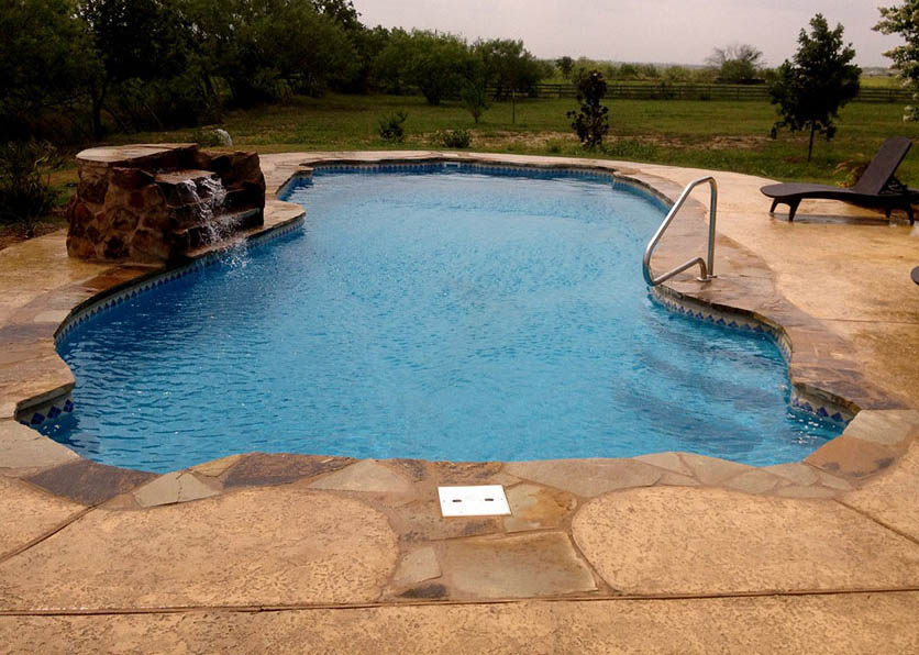 Inground Fiberglass Swimming Pools San Antonio Texas for a private backyard oasis and staycation without the hassle of packing to leaving town