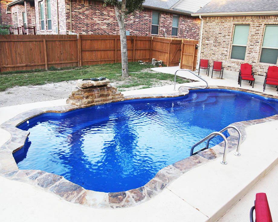 New Orleans Fiberglass Pools Inground Louisiana for a private backyard oasis and staycation without the hassle of leaving town