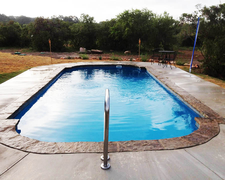 Port Arthur Fiberglass Pools Phoenix Arizona Style Pool