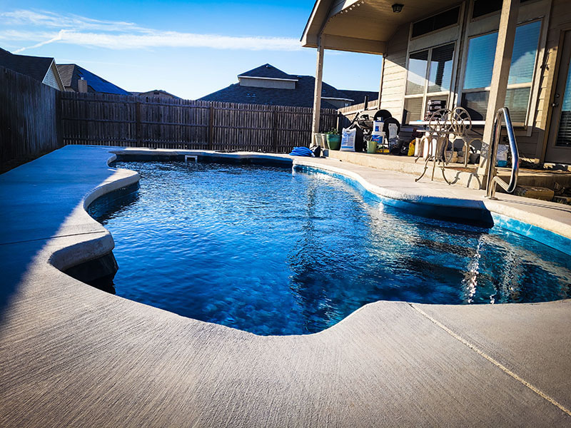 Fiberglass Pool Contractor Flower Mound Texas Clinton Park inground swimming pools builder of shells that create a private water park