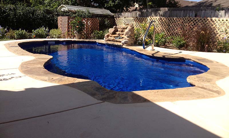 Fiberglass Swimming Pools Contractor Amarillo Texas Hastings Contractor Fiberglass Pool Style that transforms backyards into resorts