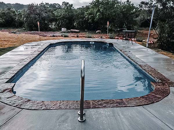 Fiberglass Swimming Pool Contractor Bartonville Texas Addison inground Pools Builder for a beautiful private backyard oasis