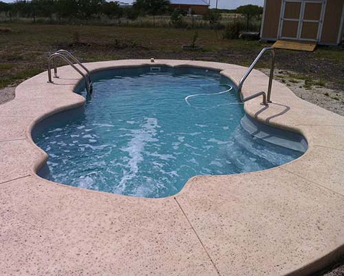 Gary Swimming Pool Contractor Adkins Texas San Angelo inground fiberglass pools professional of private backyard oasis and water resort