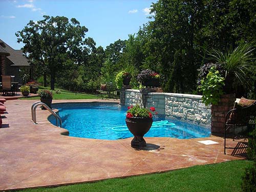 Inground Pool Contractor Bisbee Texas Garland swimming fiberglass pools builder and a private water park and oasis just out your back door