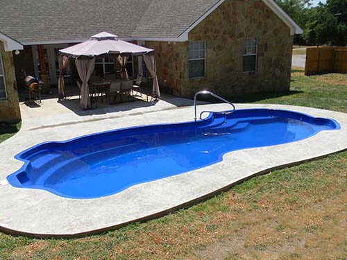 Professional Gary Swimming Pool Builder Elmendorf Texas Hollywood Park fiberglass inground pools Contractor and a private water park