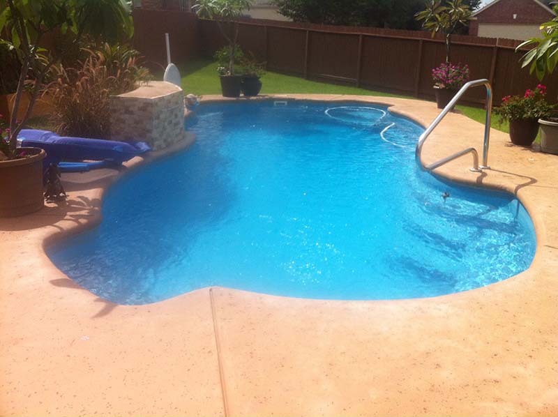 Swimming Pool Contractor Arlington Texas Mckinney Fiberglass Inground Pools Styles for a beautiful private oasis out back