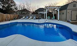 Gary Inground Swimming Pool Contractor Dhanis Texas Wimberley Fiberglass Pools installer and the ownership of a prime water resort