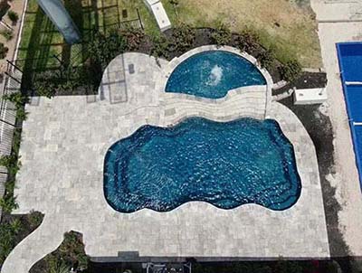 Professional Gary Fiberglass Swimming Pool Contractor Boldtville Texas Santa Clara inground pools builder for a private water resort